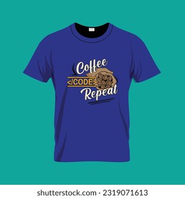 code coffee repeat 2nd design, with template 
