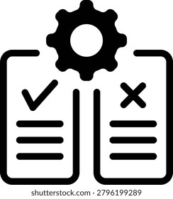 Code compliance checklist rule icon sorting clean syntax error.