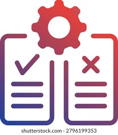 Code compliance checklist rule icon sorting clean syntax error.