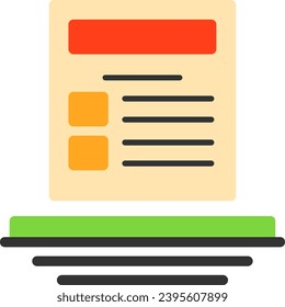 Code Compliance Flat Icon Vector Design