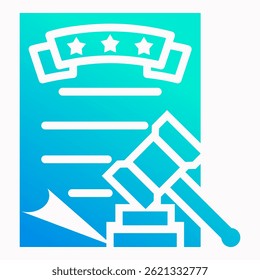 Code Of Conduct Icon Element For Design