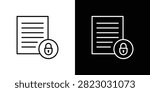 Code of conduct icon flat pictogram pack. EPS10.