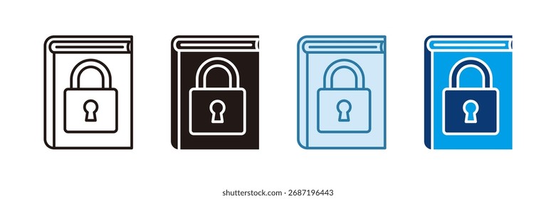 Code Of Conduct Icon Set Multiple Style Collection