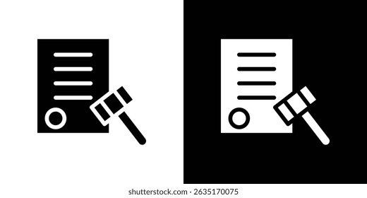 Code of conduct icon Vector in flat style. Collection silhouettes
