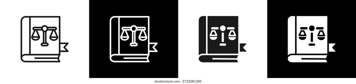 Código De Conducta Línea N Estilo De Icono De Glifo En Blanco Y Fondo