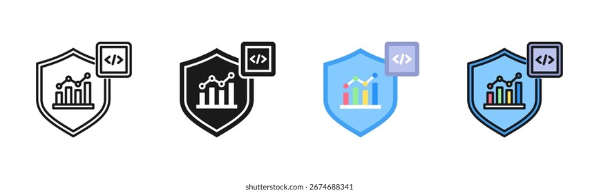 Code Coverage Icon Pack In Multiple Styles