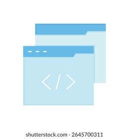 Code Editor or HTML Code Icon