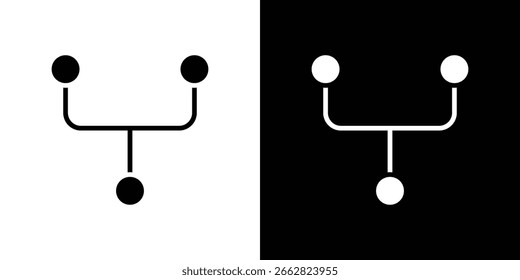 Ícone de Bifurcação de código Gráficos escalonáveis por vetor