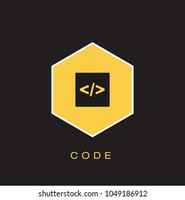 Code Icon Concept