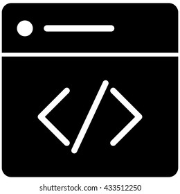 Code icon design