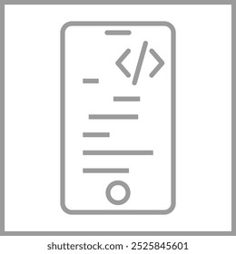 Code icon design for personal commercial use