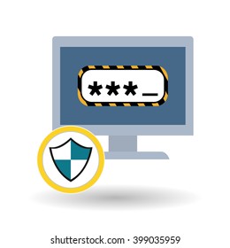 code icon design, vector illustration