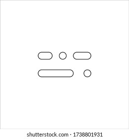 Code icon. Programming education symbol.  Online coding sign. Logo design element.