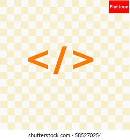 Code  icon Vector design.