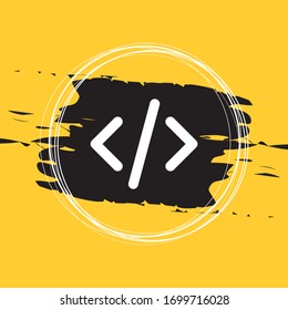 Code Icon Vector Illustration Eps10
