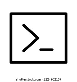 Code Icon Vector Symbol Design Illustration