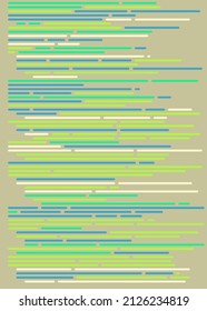 Code on screen vector illustration, flat cartoon coding lines simulation