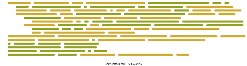 Code on screen vector illustration, flat cartoon coding lines simulation