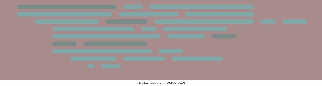 Code on screen vector illustration, flat cartoon coding lines simulation