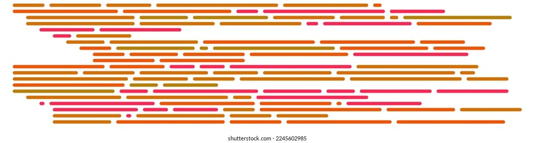 Code on screen vector illustration, flat cartoon coding lines simulation