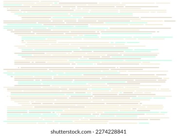 Code on screen vector illustration, flat cartoon coding lines simulation