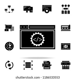 code optimization icon. Web Development icons universal set for web and mobile