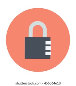 Code Padlock Vector Icon