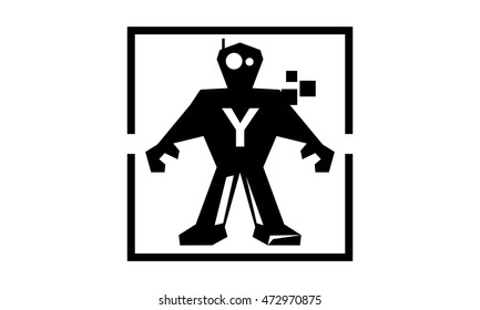 Code Program Robot Education Initial Y