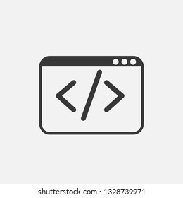 code programming icon