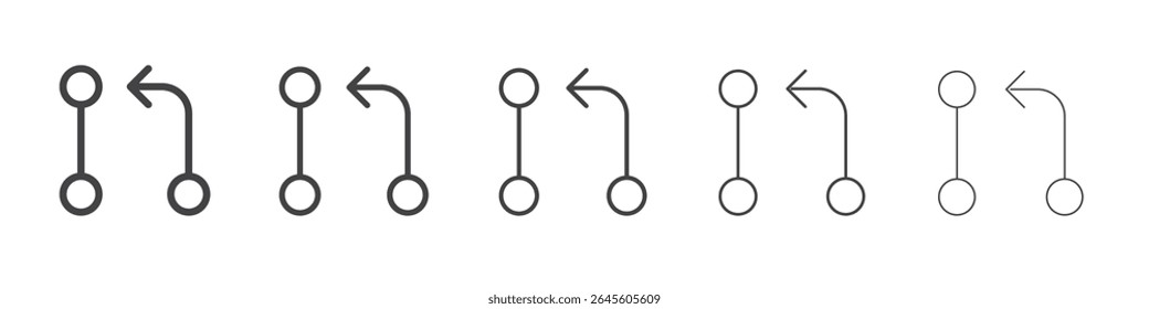 Símbolo de vetor de ilustração de contorno de extração de código