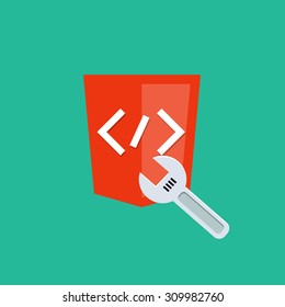 Code repair icon
