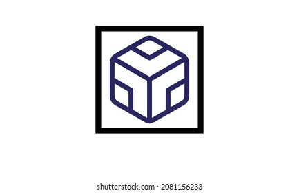 code sand box creative icon.