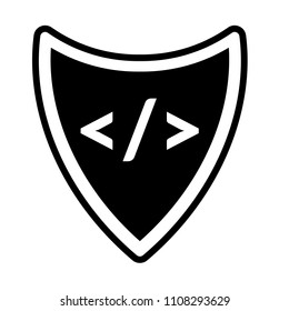 code and shield. security,protect