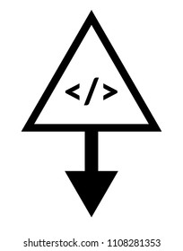 code sign and map pointer