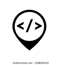 code sign and map pointer