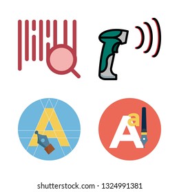 code vector icon set