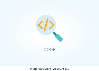Code Vector Or Logo Sign Symbol Illustration