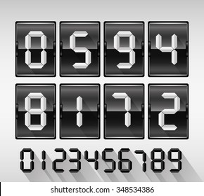 Codes and digits icons graphic design, vector illustration eps10