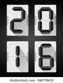 Codes and digits icons graphic design, vector illustration eps10