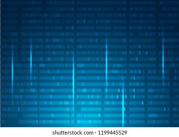 coding, abstract background, binary code, vector illustration