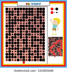 coding algorithm.place shapes in coordinates,Find and match numbers and letters coordinator.educational game for kids and adults development of logic, iq.