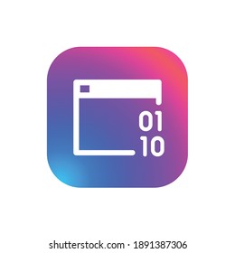 Coding - App Icon Button