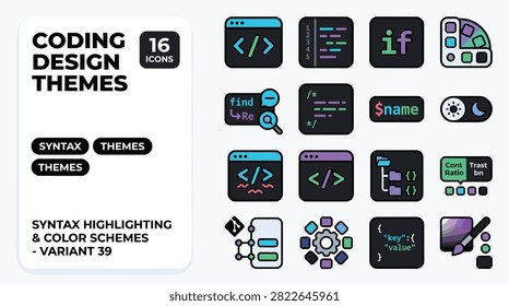 Coding Design Themes Syntax Highlighting and Color Schemes