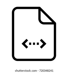 Coding file icon