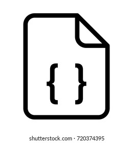 Coding file icon