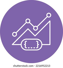 Coding Graph Vector icon which is suitable for commercial work and easily modify or edit it
