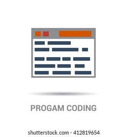 Coding icon