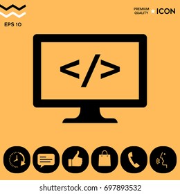 Coding icon