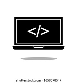 Coding icon, design inspiration vector template for interface