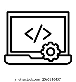 Coding Icon Element For Design